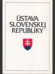 Ústava Slovenskej republiky. Stručný komentár - náhled