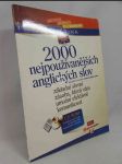 2000 nejpoužívanějších anglických slov - náhled