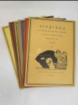 Vitrinka - na krásné knihy, vazby a jiné hezké věci ročník VII 1929-1930, čísla 1-6 - náhled