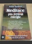 Meditace pro zvýšení energie - náhled