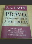 Právo, zákonodárství a svoboda - náhled