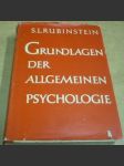 Grundlagen der Allgemeinen Psychologie/Základy obecné psychologie - náhled