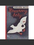 Houserovy boty (pohádky, bajky, mj. O žlutých kapesníčcích, Jak se léčily slepice, Vrabčí panenka, Potopa, Prak; ilustrace Rudolf Šváb) - náhled