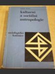 Kulturní a sociální antropologie - náhled