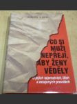 Co si muži nepřejí, aby ženy věděly - náhled