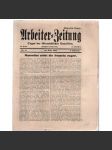 Arbeiter-Zeitung. Nr. 13. 29. März 1936. 3. Jahrgang [rakouský týdeník, č. 13, 29. březen 1936, 3. ročník] - náhled