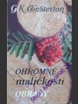 Ohromné maličkosti obrany - chesterton gilbert keith - náhled