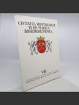 Horní města v Československu VIII. [znaky měst - Hroznětín, Měděnec, Litvínov, Nalžovské Hory, Sušice, Slaný, Rokytnice nad Jizerou, Přibyslav, Budišov nad Budišovkou, Ostrava-Přívoz, Banská Bélá, Velký Krtíš, Abertamy] Civitates montanarum in re publica - náhled