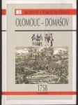 Olomouc - Domašov 1758 - náhled