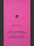 Ratio fundamentalis institutionis sacerdotalis - " základný poriadok pre formovanie kňazov " - posvätná kongregácia pre katolícku výchovu - náhled