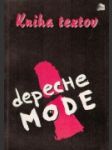 Kniha textov Depeche Mode - náhled