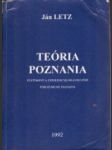 Teória poznania - náhled