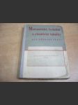 Matematické, fysikální a chemické tabulky - pomocná kniha pro odborné školy - náhled