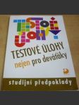 Testové úlohy nejen pro deváťáky - náhled