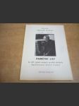 Václav Rabas 13. 11. 1885-26. 10 1954. Pamětní list ke 100. výročí narození prvního předsedy Společnosti bratří Čapků - náhled