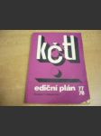 Ediční plán 1977-78. Klub čtenářů technické literatury. Členský zpravodaj - náhled