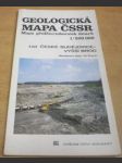 Geologická mapa ČSSR. Mapa předčtvrtohorních útvarů. List České Budějovice - Vyšší Brod 1 : 200 000 - náhled