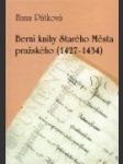 Berní knihy Starého Města pražského 1427-1434 - náhled