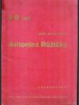 50 let prof. akad. malíře Antonína Růžičky - náhled