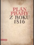 Plán Prahy z roku 1816 - náhled