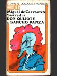 Don quijote a sancho panza - náhled