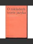 O základech teorie jazyka [Hjelmslev - jazykověda] - náhled