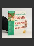 Die neue grosse Tabelle der Kalorien und Nährstoffe - náhled