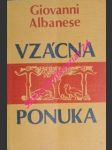 Vzácna ponuka - albanese giovanni - náhled