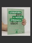 Literatura pro 4. ročník středních škol. Pracovní sešit - náhled