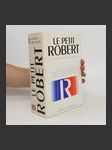 Le nouveau Petit Robert : dictionnaire alphabétique et analogique de la langue française - náhled