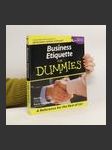 Business Etiquette for Dummies - náhled