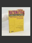 Matematika pro bakalářské studium - náhled