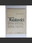 Majakovský - Okna Rosta - Okna Tassu. satirické politické plakáty tiskových kanceláří Ruska s průvodním textem (Majakovskij, protiválečné) - náhled