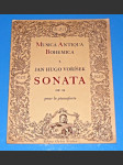 Voříšek /noty :  Klavír : Musica Antiqua Bohemica 4 - Sonata,  Op.20 - náhled