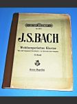 Bach / noty : Klavír : Wohltemperiertes Klavier II. - náhled