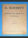 Schmitt / noty : klavír : Prípravné prstové cvičenia ,.Op.16 - náhled