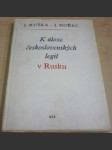 K úloze československých legií v Rusku - náhled