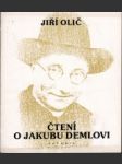 Čtení o Jakubu Demlovi - náhled