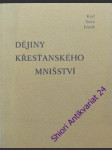 Dějiny křesťanského mnišství - frank karl suso - náhled