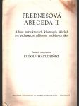 Prednesová abeceda ii. - náhled