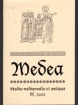 MEDEA  2002,2004,2005,2007,2008,2009,2010/2011,2021 - náhled