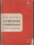 O umělecké tvořivosti: Studie psychologická - náhled