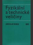 Fyzikální a technické veličiny - náhled