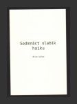 Sedmnáct slabik haiku - náhled