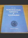 Psychologie výchovy a vyučování - náhled