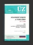 Stavební zákon a vyhlášky od 1. 7. 2024 - UZ 1601 - náhled