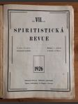 Spiritistická revue 1926 - 1931 - náhled