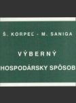 Výberný hospodársky spôsob - náhled