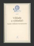 Výklady a vykladači - Studie k biblické hermeneutice - náhled