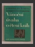 Vánoční úvaha o čtení knih - náhled